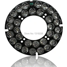 5PCS/LOT 850nm 36LED 8mm Infrared IR Led Board For waterproof CCTV Camera 60/45 Degree Bulb Free Shipping