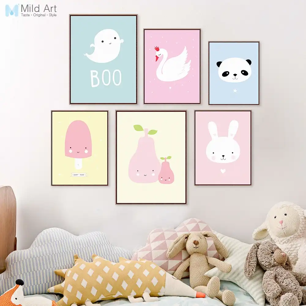 baby room canvas wall art