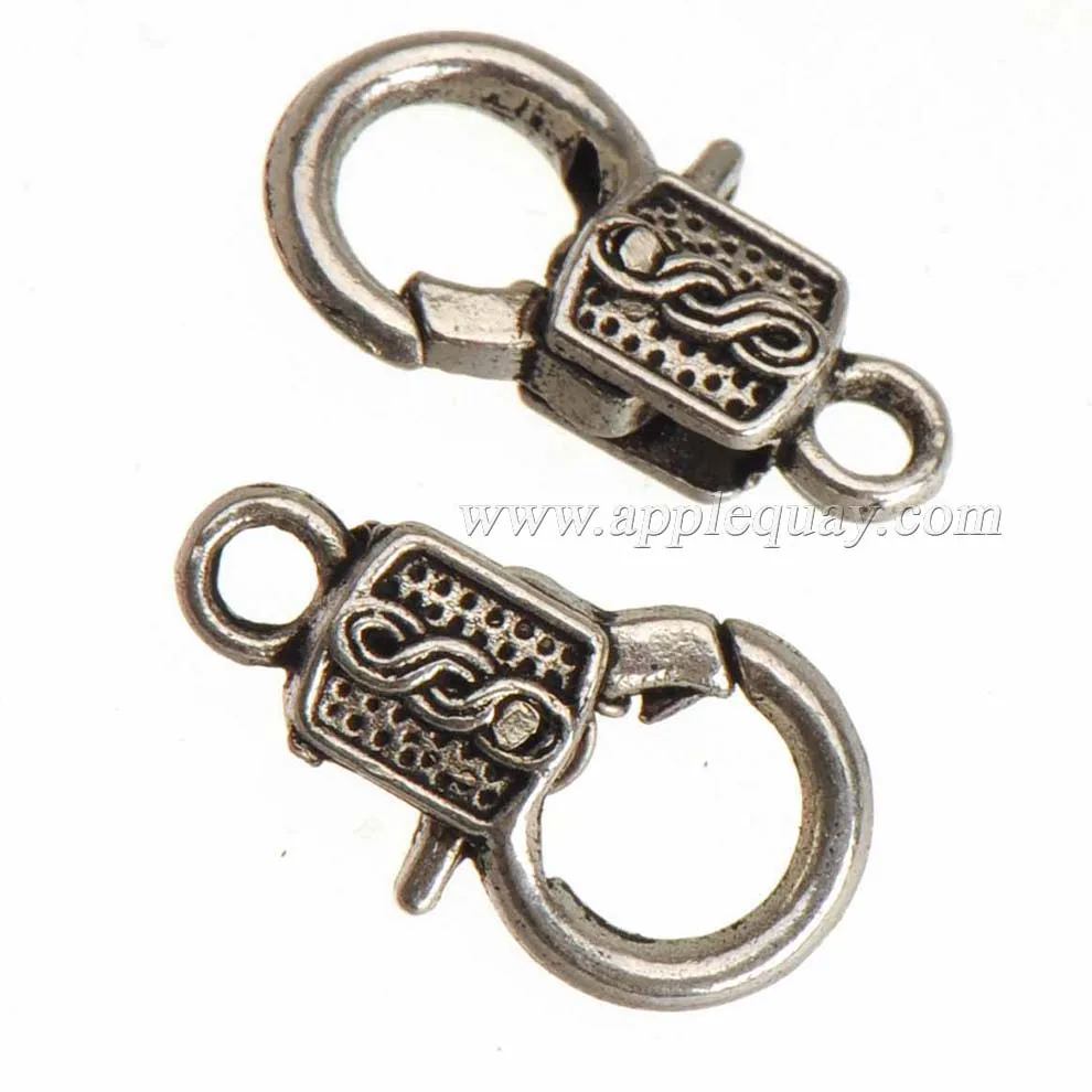 jewelry fittings spring clasps bangles rope toggles keychains hooks diy customize weave square