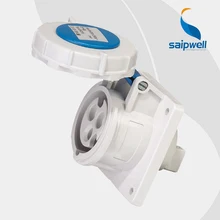 Saipwell 3 P(2 P+ E) 230 V 16A EN/IEC 60309-2 доказательство cee электрическая розетка Промышленный разъем SP218