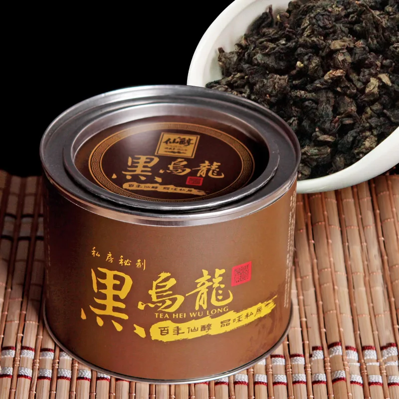 Tea Oolong black oil black oolong tea oolong tea 56g cannedtea