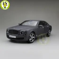 1/18 Kyosho Bentley Mulsanne скорость литья под давлением Металл Модель автомобиля игрушка мальчик девочка подарок коллекция хобби матовый черн