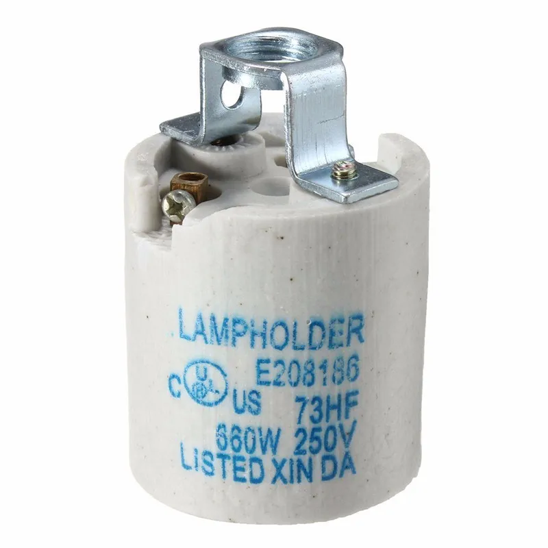 Керамический держатель для лампы E27 110 В 220 В|e27 base light bulb|e27 12ve27 lamp cap |