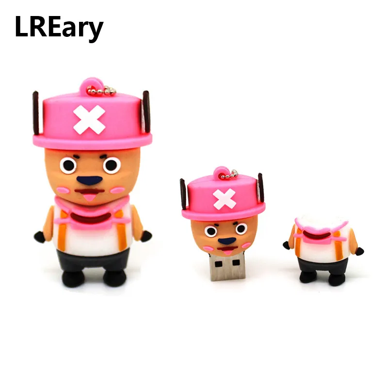 Cartoon One piece usb flash drive pen drive 4gb 8gb 16gb 32gb 64gb USB 2.0 luffy u disk pendrive Nami memory Stick U disk