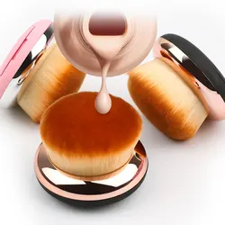 Base de Maquillaje cepillos de Nylon suave profesional de maquillaje pinceles de polvo cosmético único herramientas de belleza para mujer Base de Maquillaje cepillos de Nylon suave profesional de maquillaje pinceles de polvo cosmético único herramientas de belleza para mujer