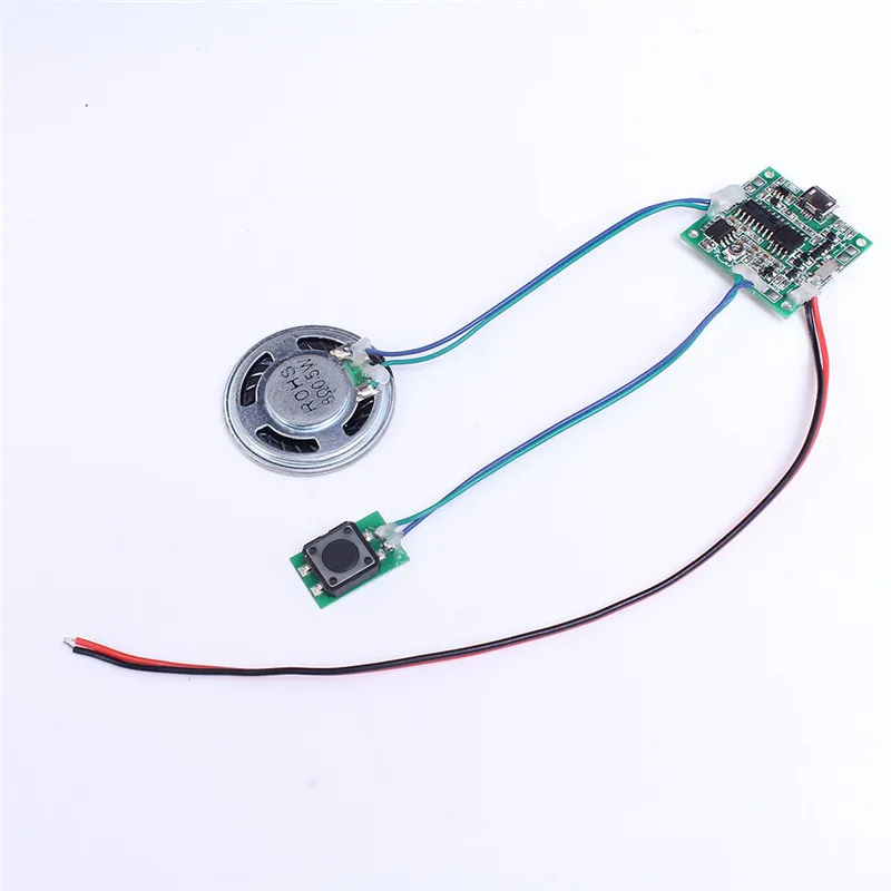 Sound Voice Module Recordable Music Changeable Volume 8M With Adjustment Lithium Battery Charger Circuit Replaceable