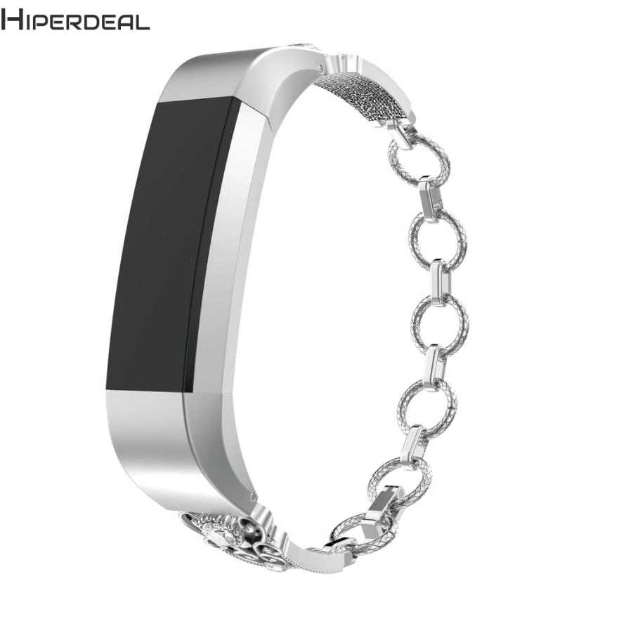 HIPERDEAL новый браслет из нержавеющей стали ремешок для Fitbit Alta HR/Fitbit 17Dec2 1 Прямая