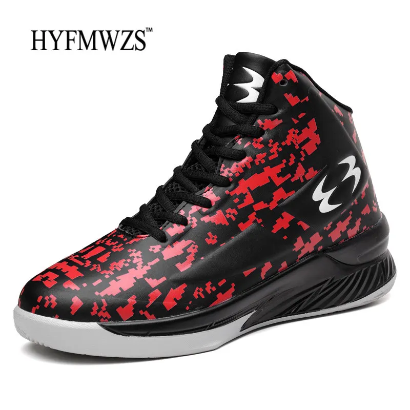 

HYFMWZS 2018 Hot Sale Basketball Shoes Krasovki Breathable Non-slip Sneakers Basketball Cheap Basketball Shoes Basket Homme