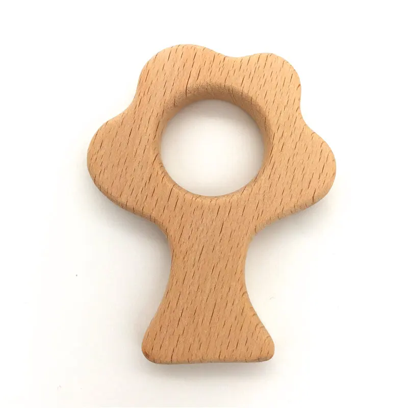 

Set 5pcs,beech wood apple and apple tree.Wooden Teething,Wooden Teether wafer for baby molar toys.Best-selling Europe and USA.