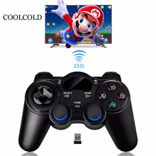 COOLCOLD 2.4G Wireless Game Controller Portable Gaming Joystick Handle Gamepad For PS3 Android TV Box Mobile Phone Tablet PC GPD