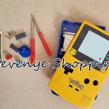 Для nintendo Запчасти для Gameboy GBC Ретро Корпус чехол ограниченный чехол Покемон Пикачу чехол оболочка цена специальный чехол