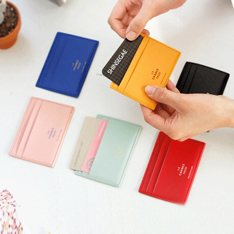 

Simple ID holder sets card package Wallet door clip card holder Credit Card