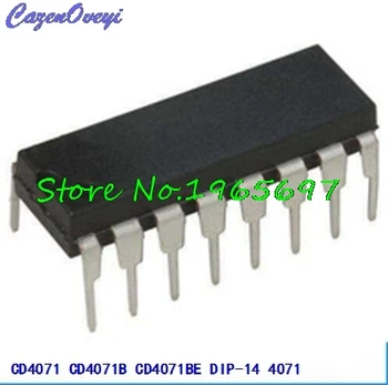 

10pcs/lot CD4071BE HEF4071CD4071B CD4071 4071 DIP-14