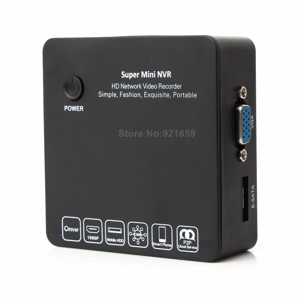 Cloud P2P 8 Channel Mini Nvr E-Sata Port Onvif 1080P