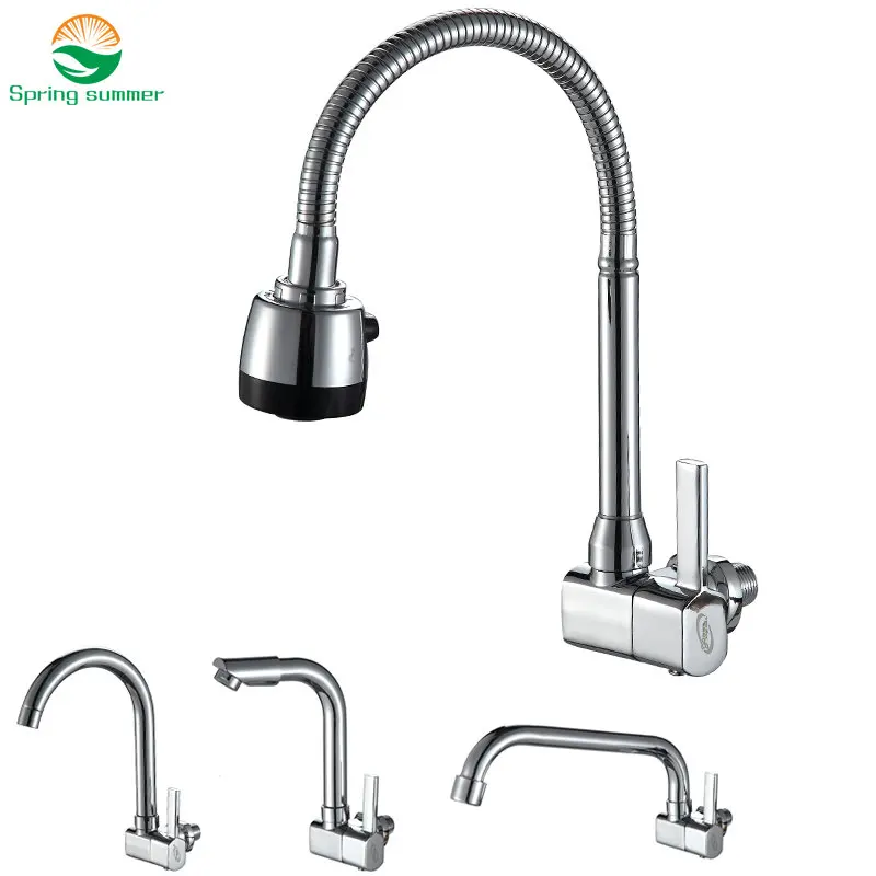 

360 degree revolving single cold wall faucet Cold Kitchen Faucet, single Cold Sink Tap, torneira Cold Kitchen Tap