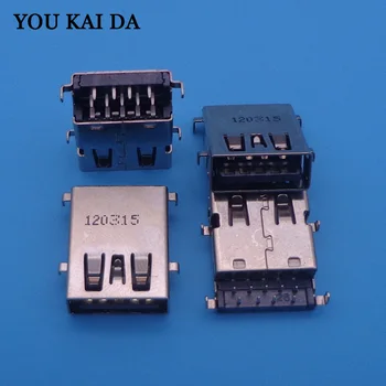 

10pcs Laptop USB Jack Female USB Jack Connector Socket for Lenovo Acer Asus laptop motherboard 3.0 USB interface, etc.
