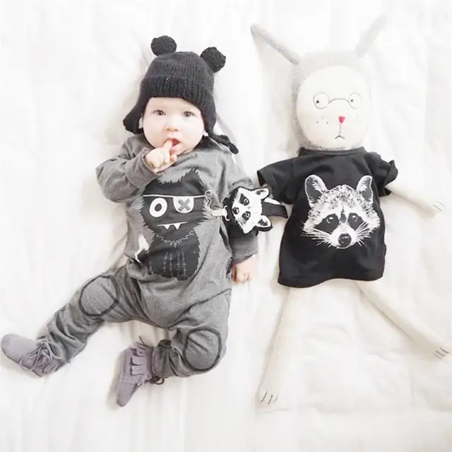 TANGUOANT Hot Sale Cartoon Baby Boy Clothes Long Sleeve Baby Rompers Newborn Cotton Baby Girl Clothing TANGUOANT Hot Sale Cartoon Baby Boy Clothes Long Sleeve Baby Rompers Newborn Cotton Baby Girl Clothing Jumpsuit Infant Clothing