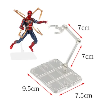 

10Pcs/set Suit for figma SHF Robot Action Figure Toys Colorful Saint Seiya Support Model Soul Stand Bracket Base for STAGE ACT