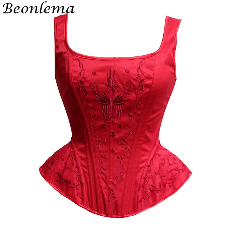 Corset Sexy Bustier Wedding Corsets and Bustiers Lace up Embroidered Sexy korset Corsage Waister Hardware Zip Corselet