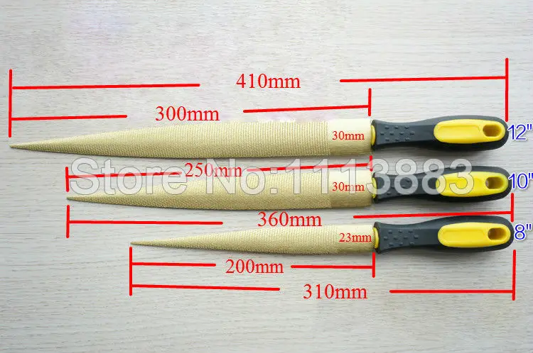 4 шт./компл. " 8" 1" 12" дюймовая плоская стальная пилка для дерева остроконечный Рашпиль Набор DIY Деревообработка резьба по дереву резьба Плотницкие Инструменты