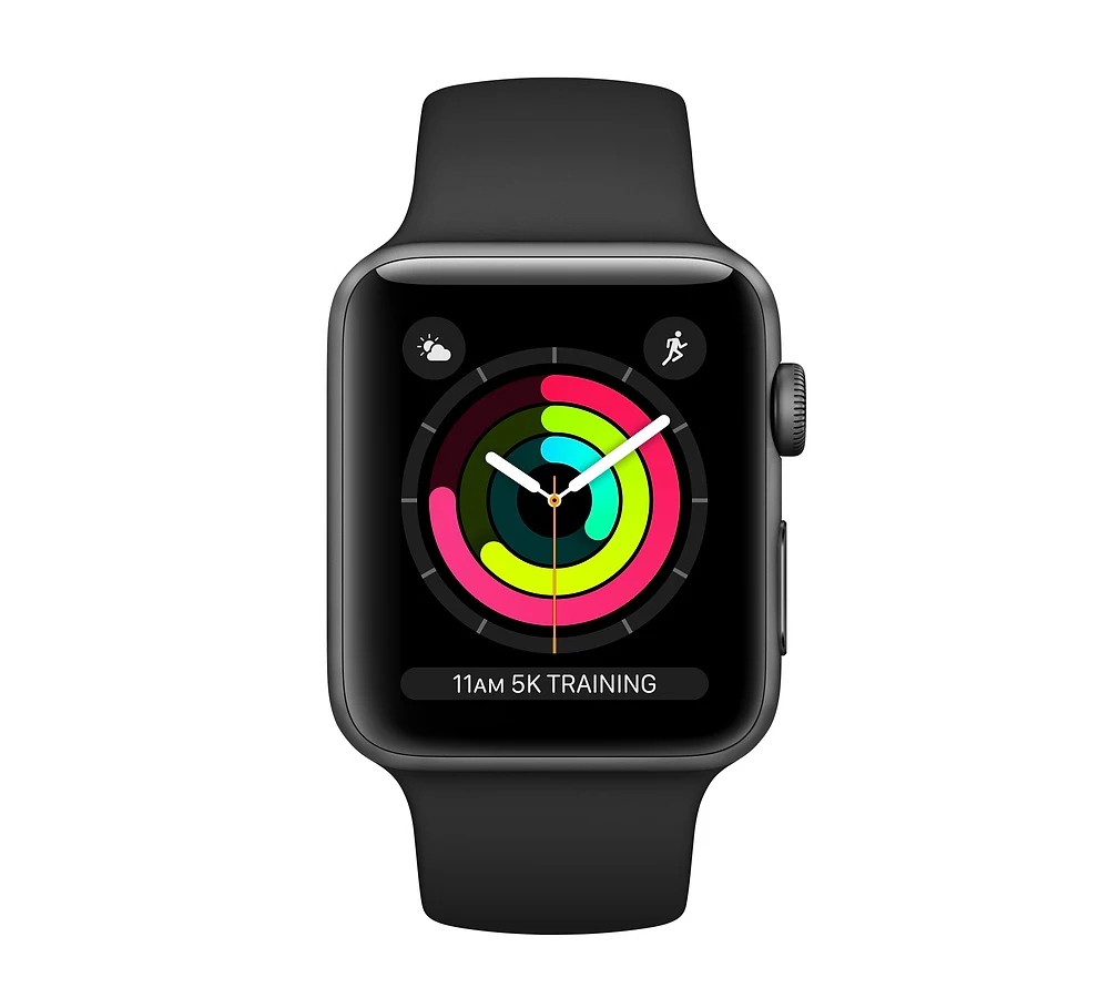 Смарт часы Apple Watch Series 3 38/42 мм спортивные с GPS датчиком сердечного ритма Bluetooth