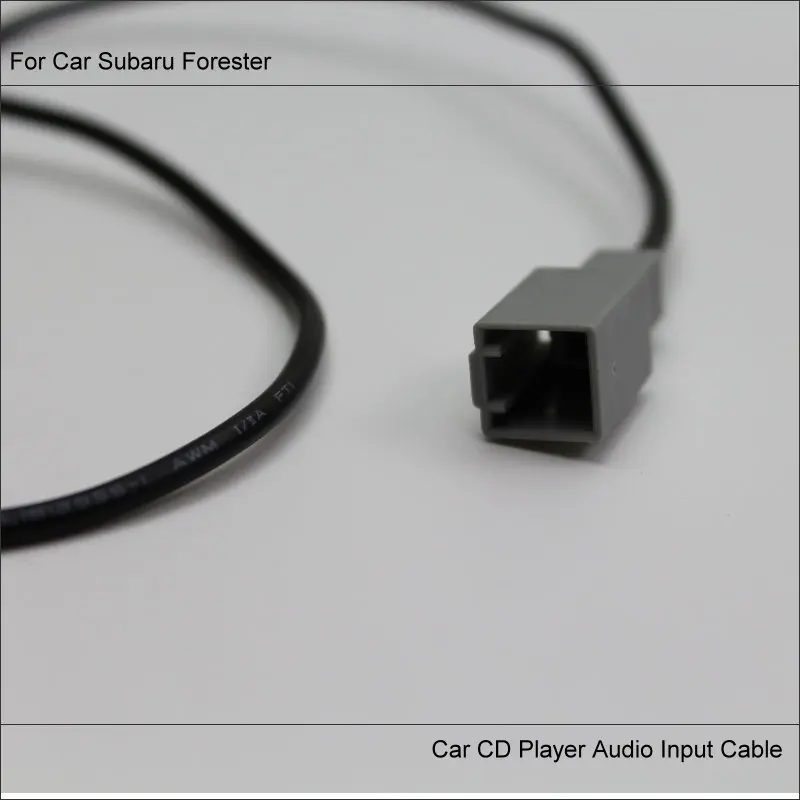 Оригинальные вилки к USB адаптер Conector для Subaru Forester Автомобильное CD-радио аудио медиа кабель провод данных