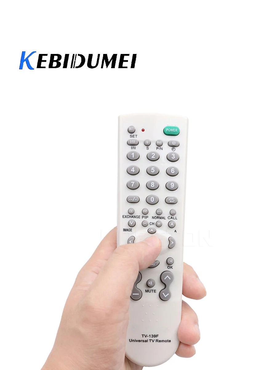 

kebidumei Universal TV Remote Control Controller Super Version For TV Television TV-139F Multi-functional TV Remote Control