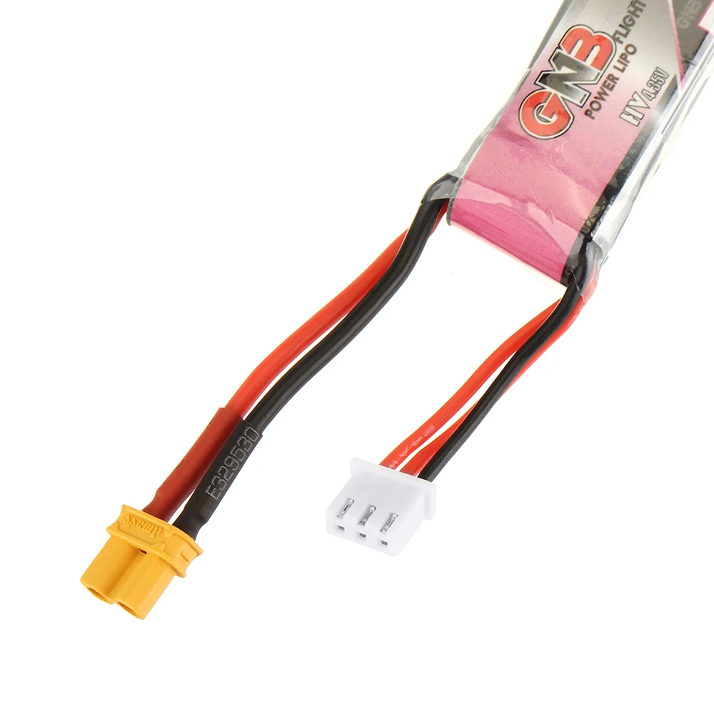 4 шт. Gaoneng 7,6 V 520mAh 80C 2S HV 4,35 V Lipo батарея XT30 разъем для Micro FPV Racing Cine Whoop BetaFPV Дрон Квадрокоптер