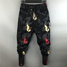 Брюки для скейтбординга, мужские джоггеры, повседневные штаны для скейтбординга, для спортзала, фитнеса, мужские спортивные штаны с принтом, мужские весенние хлопковые брюки
