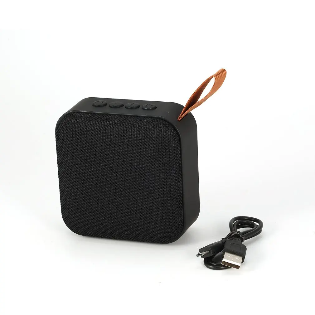 

T5 Wireless Speaker Mini Cloth Style Hands Free Office Speaker Stereo Subwoofer Music Loudspeaker With Suction