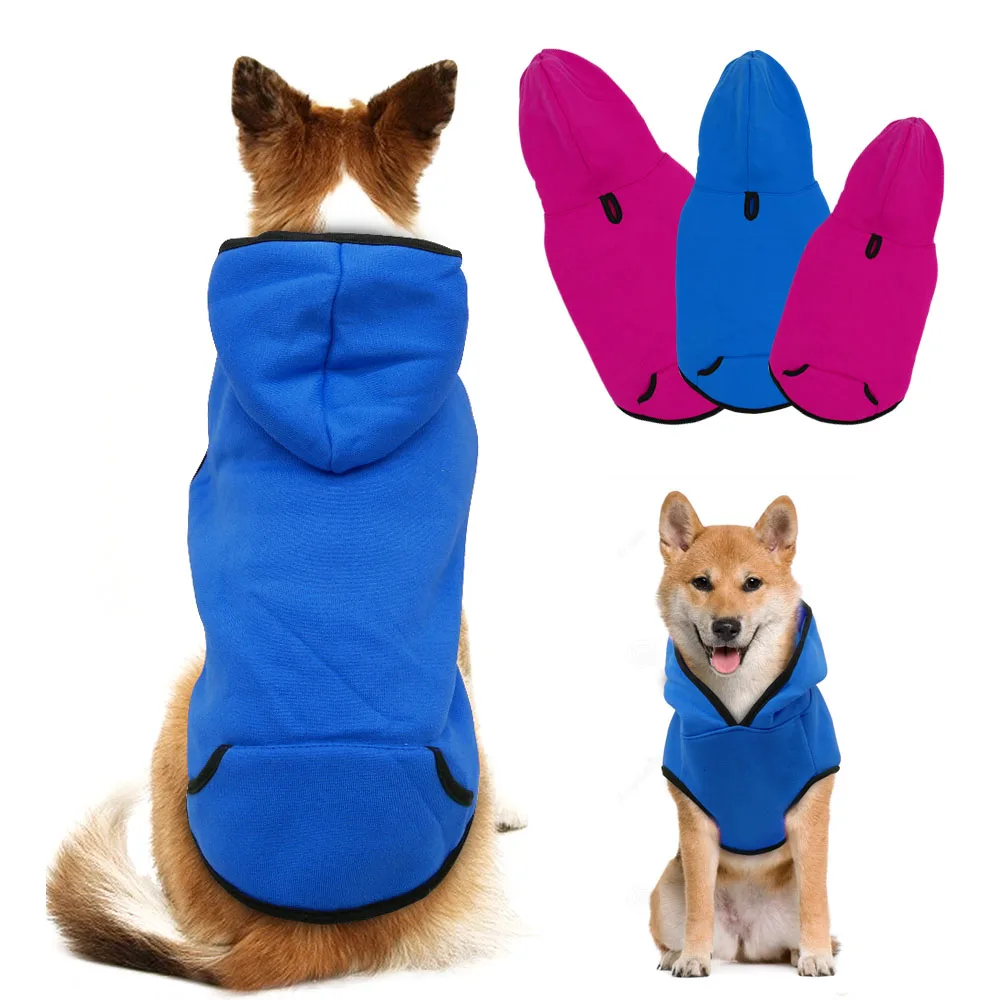 Warm Dog Hoodie Pet Clothes Apparel Dog Clothes Winter Dog Jacket Coat