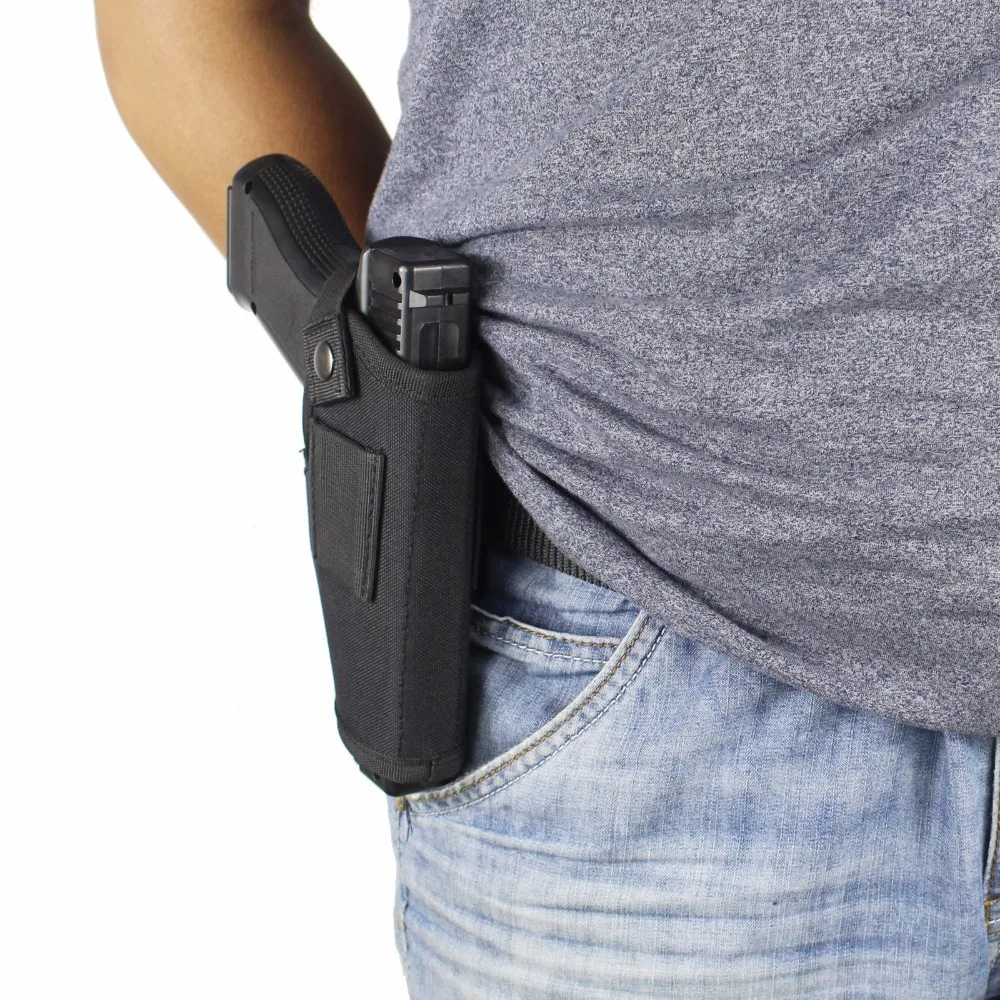 Gun Holster Concealed Carry Holsters Belt Metal Clip IWB OWB Holster Airsoft Gun Bag Hunting ...