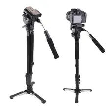 Профессиональный C288 монопод+ шаровой головкой+ DV Unipod держатель для мобильного телефона для Canon Nikon DSLR камеры VCT-288