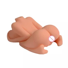 Ailijia Medical Silicone Real Mini Sex Dolls For Adult Men Skeleton Realistic Lifelike Soft masturbator Mini Sex Toys For Men