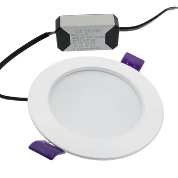 

2.5 inches Ultra thin LED down light 5W LED ceiling recessed grid down light slim round panel light round spot lamp