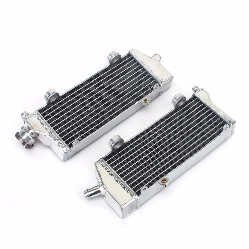 Левый и правый новые алюминиевые сердечники MX внедорожные мотокроссные радиаторы охлаждения для KTM SXF 250 350 450 13 14 15 2013