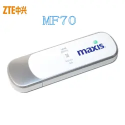 К оператору сотовой связи HSPA + 21,6 Мбит/с zte MF70 3g USB Беспроводной модем PK E8131 E8231