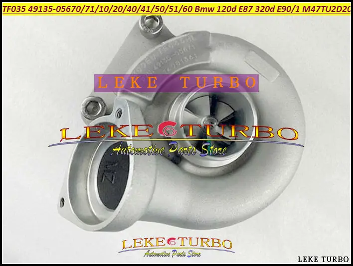 TF035HL 49135-05671 49135-05670 11657795499 Turbo Turbocharger For BMW 120D E87 320D E90 E91 2003-2006 M47TU2D20 2.0L D 163HP (1)