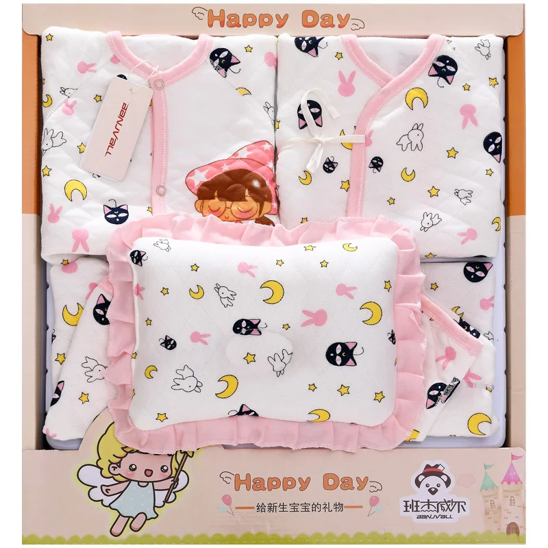 

Unisex baby winter autumn clothes High Quality Cotton Thickness baby boy clothing set newborn 0-12M first birthday outfit girl