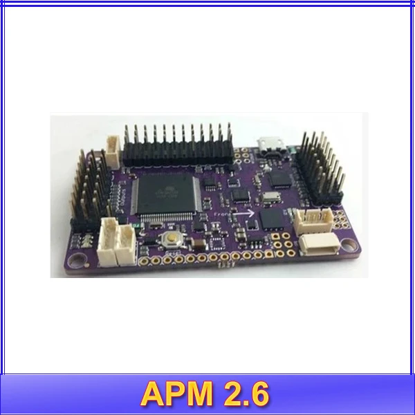 

Free Shipping APM 2.6 ArduPilot Mega 2.6 APM Flight Control Board Exterbal w/ Protective Case for Multicopter Airplane