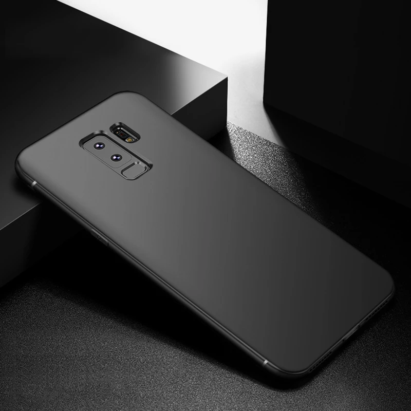 

Classic Soft TPU Case for Samsung Galaxy S8 S9 Plus S6 s7 edge Note 8 9 5 S8Plus S9Plus Thicken Silicone Matte Dropproof Cover