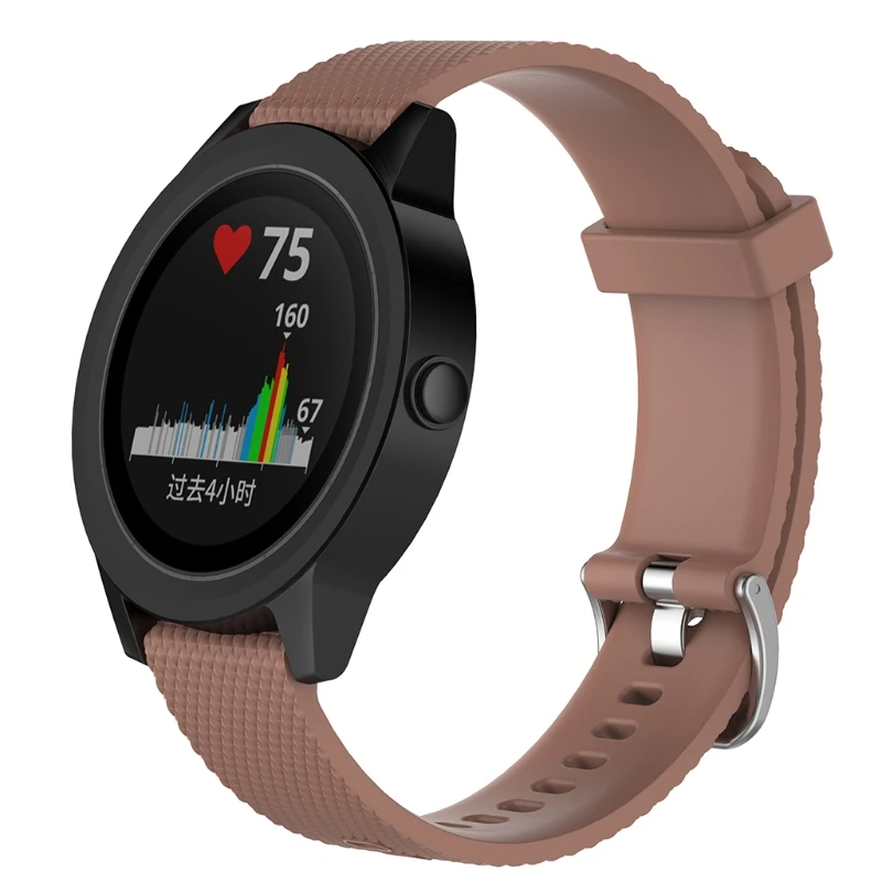 

Silicone Replacement Watch Band For Garmin Vivoactive 3 Vivomove Vivomove HR