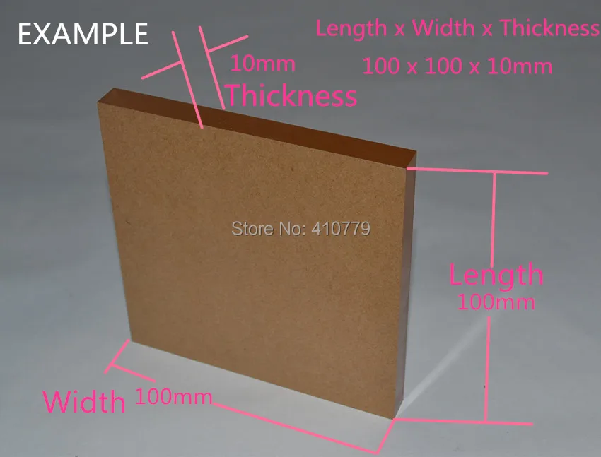 4 THZ Acrylic Plexiglass Transparent Board (2)
