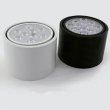 10 шт./лот лампы для дома современные 3 Вт 5 Вт 7 Вт 9 Вт 12 Вт 15 Вт 18 Вт поверхностного монтажа 110-120лм/Вт внутреннего освещения