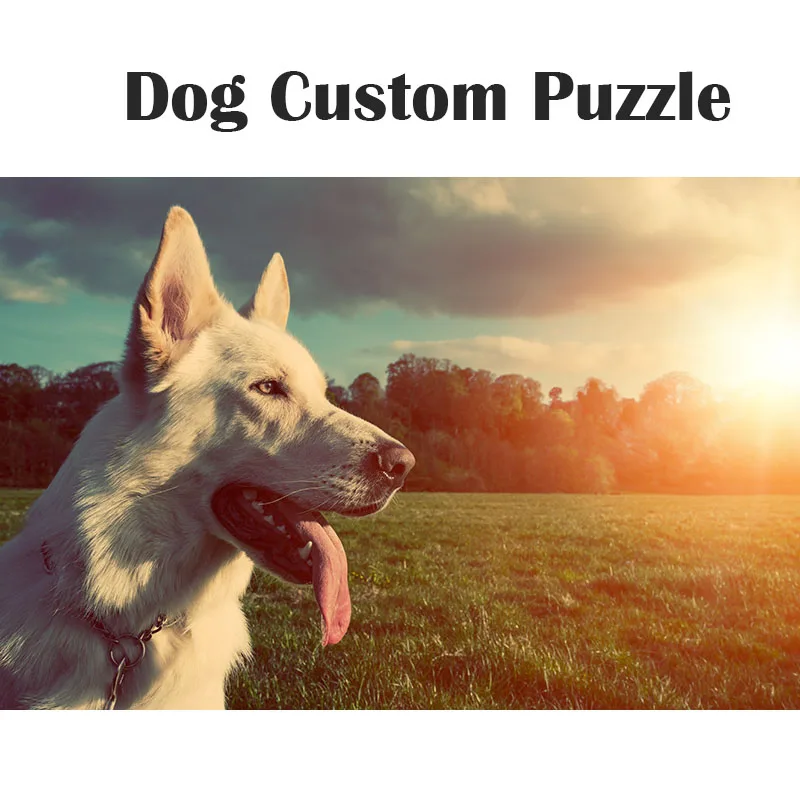 Adult Gifts Wood Dog Custom Photo Jigsaw Puzzle For Children Animals Wooden Puzzles Toys Intelligence Kids Early Educational Toy Puzzles Aliexpress
