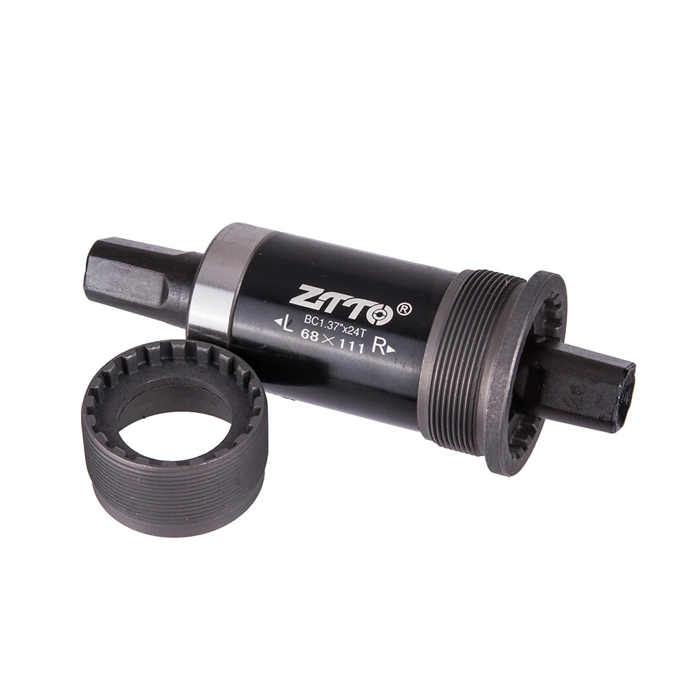 ZTTO MTB BSA Нижний Кронштейн для велосипеда 107 110 5 118 124 мм Quare отверстие ось кривошипа