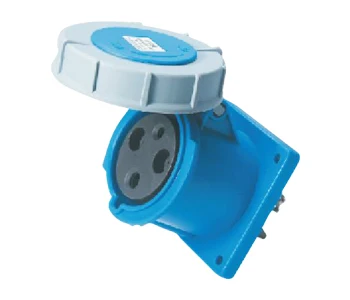 N-3332 63A 220-250V 3 Pin Промышленная Прямая розетка 2P + E с CE ROHS 1 год гарантии IP67