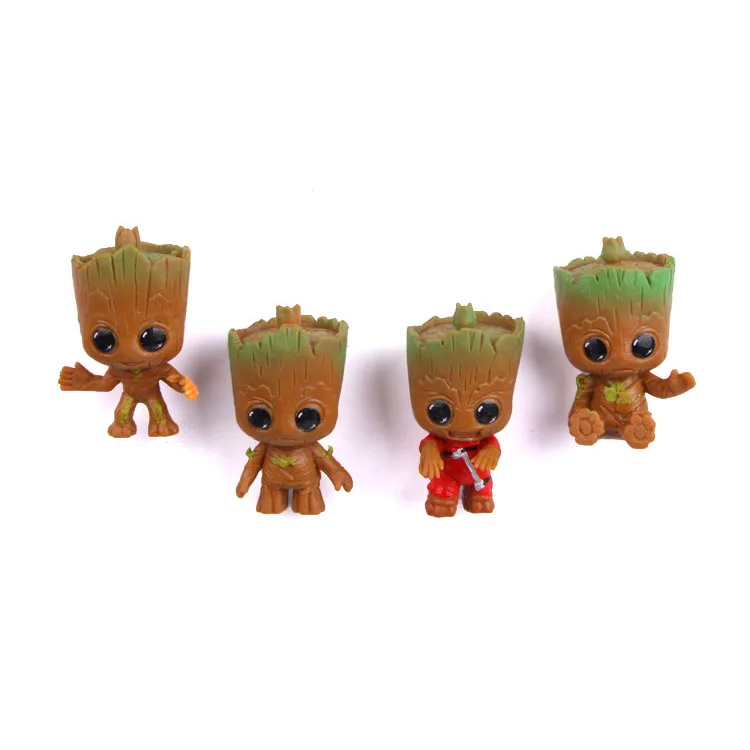 

Guardians Galaxy Action Figure Baby Tree man Magnet Toys Treeman Fridge Magnetive Model Red Tree man Baby Figurine Toy Randomly