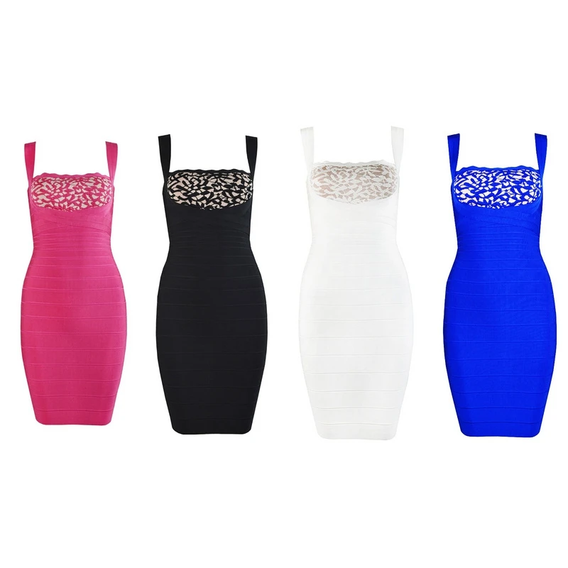 Herve Leger Babe 2018 модные женские туфли Бандажное платье сексуальный спинки красная