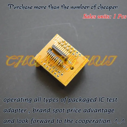 IC TEST 300mil SOP20 to SOP20 test socket SOP20/SOIC20/SO20 socket